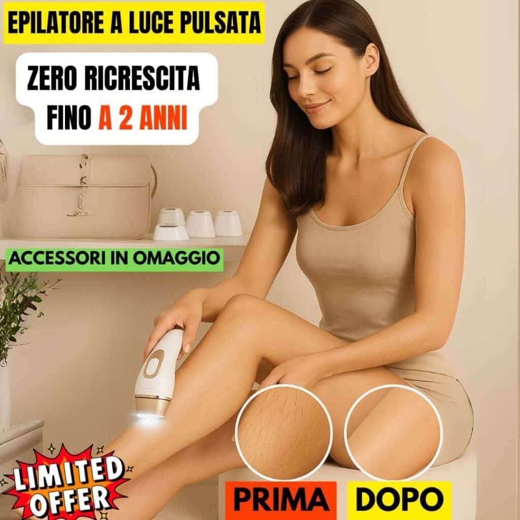 Epilatore laser